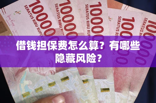 武汉借钱担保费怎么算？有哪些隐藏风险？