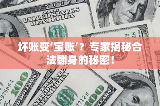 武汉坏账变‘宝账’？专家揭秘合法翻身的秘密！