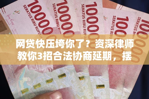 武汉网贷快压垮你了？资深律师教你3招合法协商延期，摆脱暴力催收！