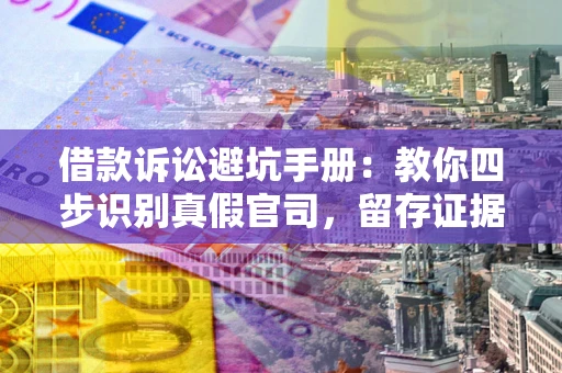 武汉借款诉讼避坑手册：教你四步识别真假官司，留存证据不踩雷