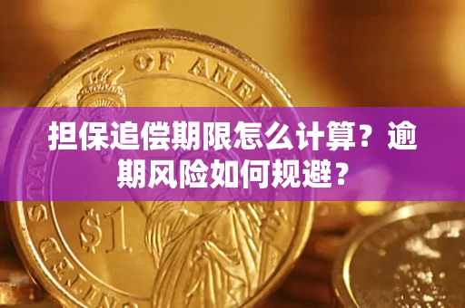 武汉担保追偿期限怎么计算？逾期风险如何规避？