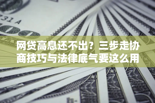 武汉网贷高息还不出？三步走协商技巧与法律底气要这么用