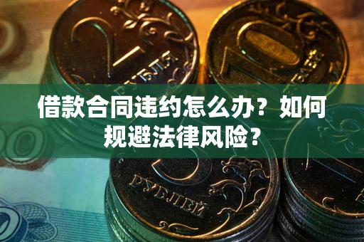 武汉借款合同违约怎么办？如何规避法律风险？